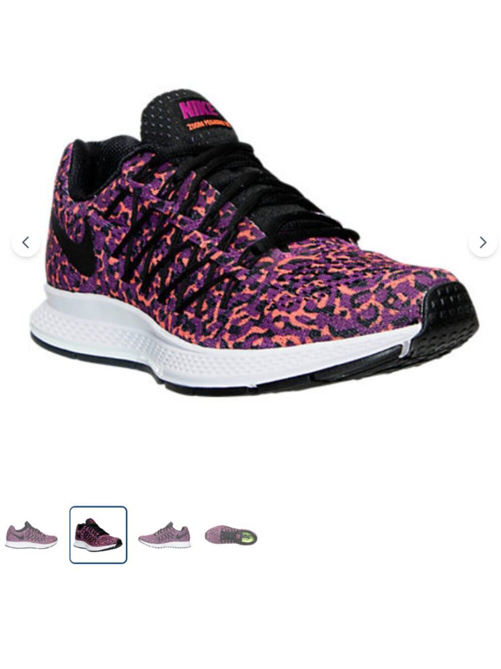 Nike Zoom Pegasus 32 Running Shoes Lace Up Athletic Sneakers 806806-508 7 US 38
